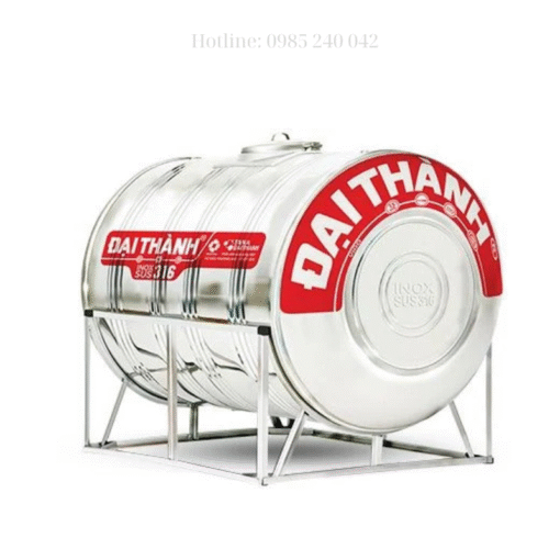 Bồn inox 316 Đại Thành vigo 700l ngang