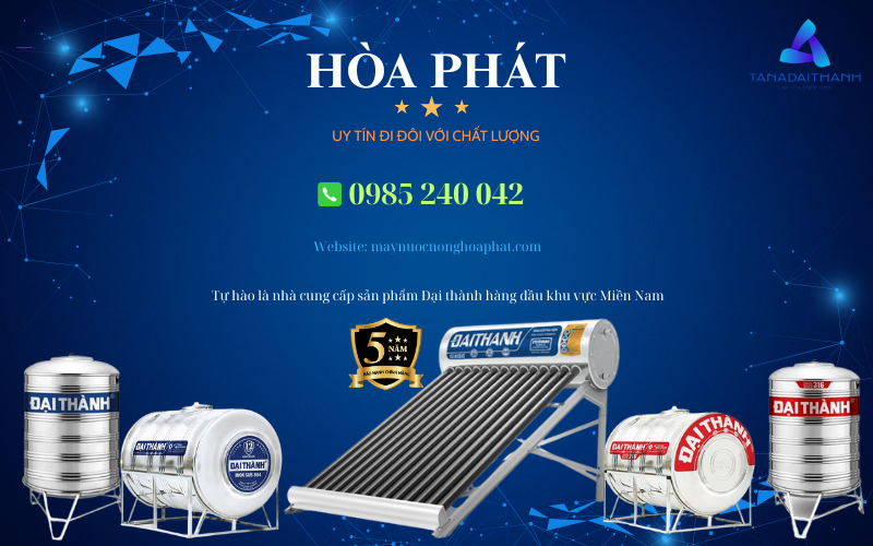 Bồn inox Đại thành 3000L ngang 7 Bồn nước inox Đại Thành 1000L