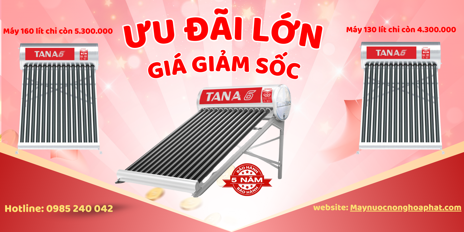 Máy nước nóng năng lượng Tân Á 6 130l 4 Máy nước nóng năng lượng mặt trời Tân Á 6