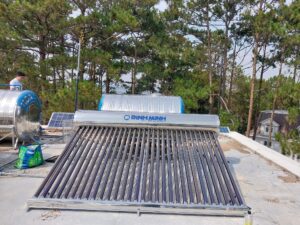 máy năng lượng mặt trời Bình Minh 160l