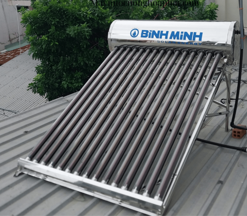 Máy nước nóng năng lượng mặt trời Bình Minh 160lit