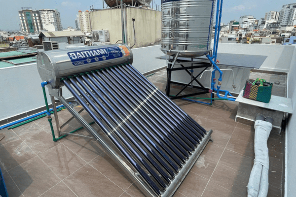 SO SÁNH MÁY NĂNG LƯỢNG ĐẠI THÀNH PPR VÀ INOX 304/316 3 Máy nước nóng năng lượng mặt trời Đại Thành 160lit classic