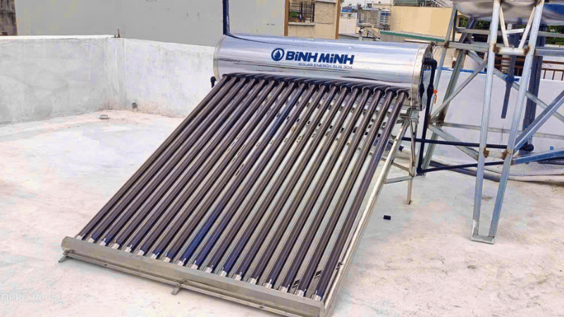 Máy nước nóng nlmt Bình Minh ruột PPR