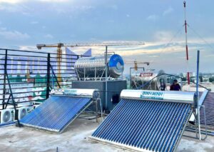 Máy nước nóng nlmt bình minh ppr